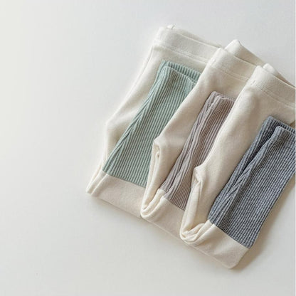 New Ribbed Color Block Leggings [WHITESKETCHBOOK]（2026AW） 16