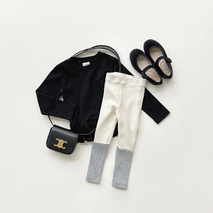 New Ribbed Color Block Leggings [WHITESKETCHBOOK]（2026AW） 19