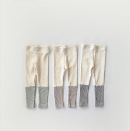 New Ribbed Color Block Leggings [WHITESKETCHBOOK]（2026AW） 1