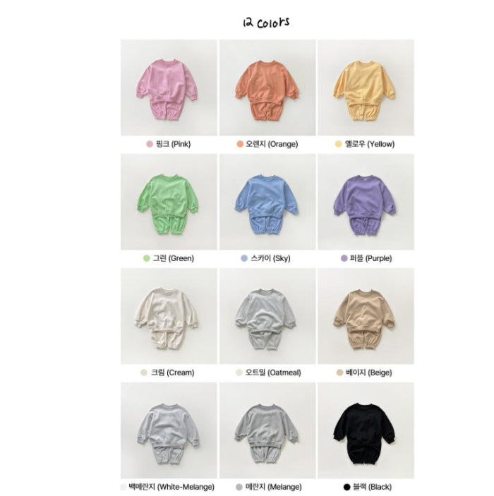 Plain Sweatshirt Set [WHITESKETCHBOOK]（2026AW） 2