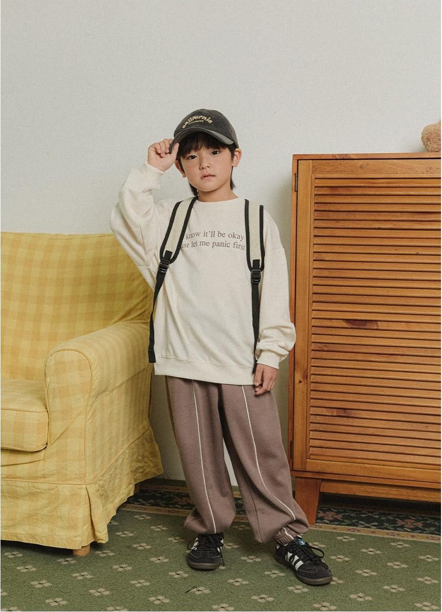 Lettering Jogger Set [WHITESKETCHBOOK]（2026AW） 7