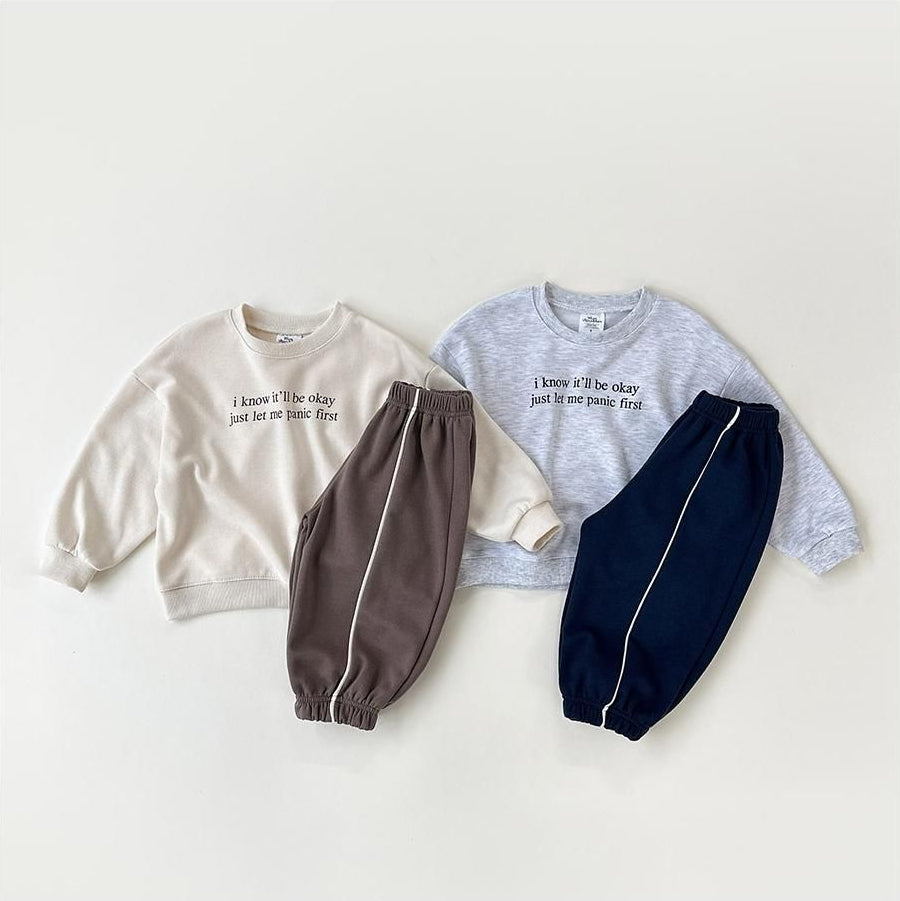 Lettering Jogger Set [WHITESKETCHBOOK]（2026AW） 15