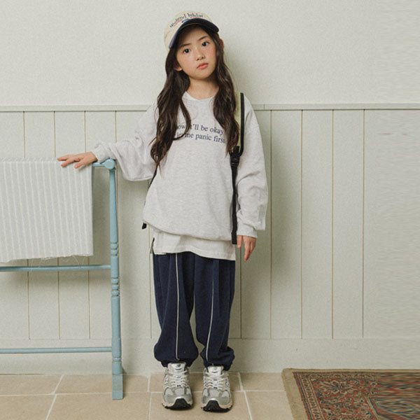 Lettering Jogger Set [WHITESKETCHBOOK]（2026AW） 2