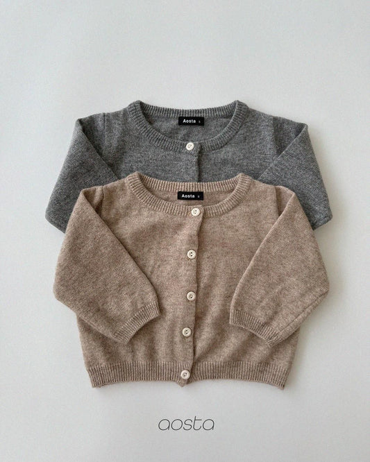 Knit Cashmere Cardigan [Aosta]（2026AW） 2