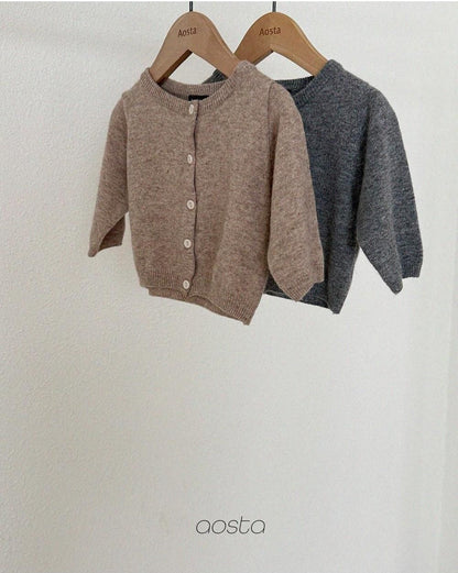 Knit Cashmere Cardigan [Aosta]（2026AW） 3