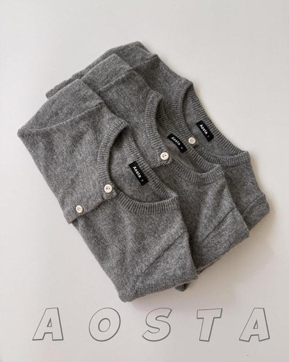 Knit Cashmere Cardigan [Aosta]（2026AW） 8