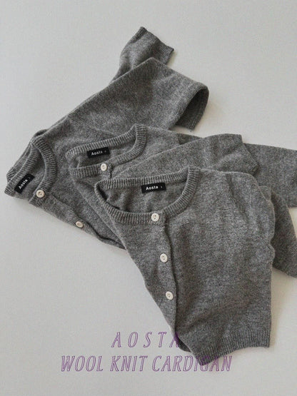 Knit Cashmere Cardigan [Aosta]（2026AW） 9
