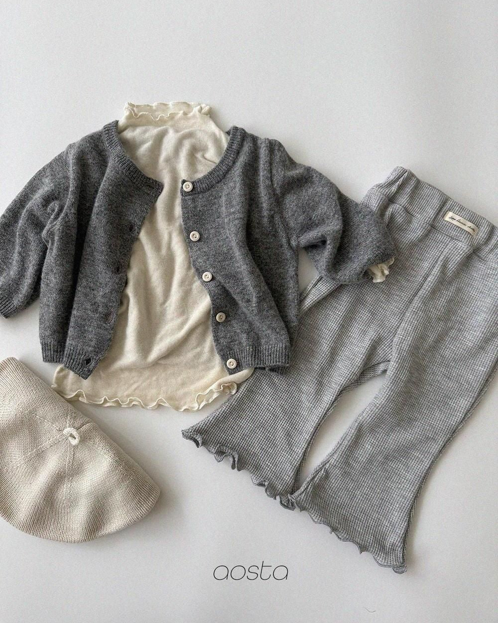 Knit Cashmere Cardigan [Aosta]（2026AW） 15
