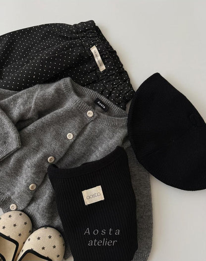 Knit Cashmere Cardigan [Aosta]（2026AW） 16