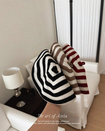 Knit Cookie Beret [Aosta]（2026AW） 3