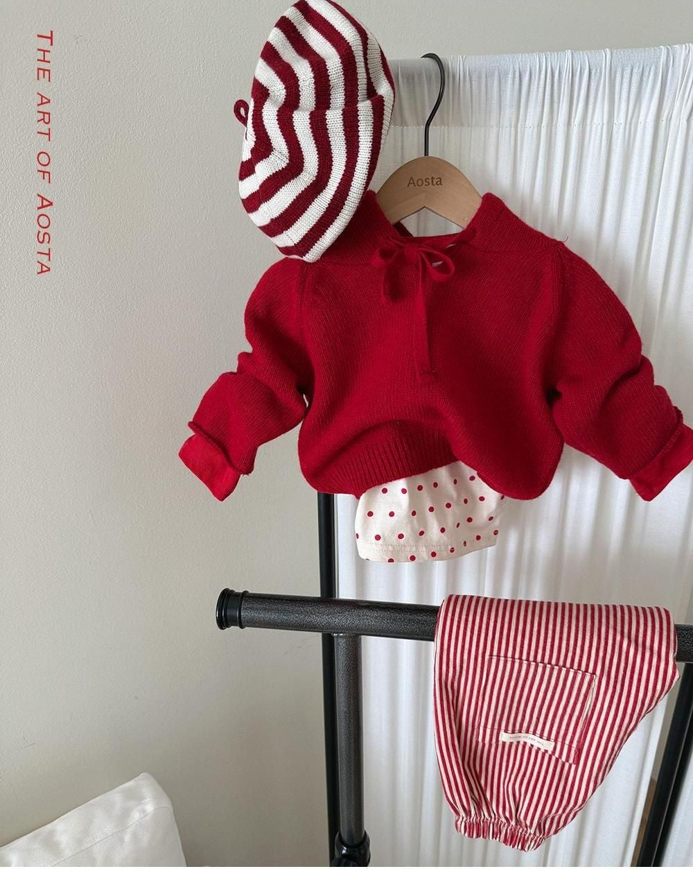 Knit Cookie Beret [Aosta]（2026AW） 14