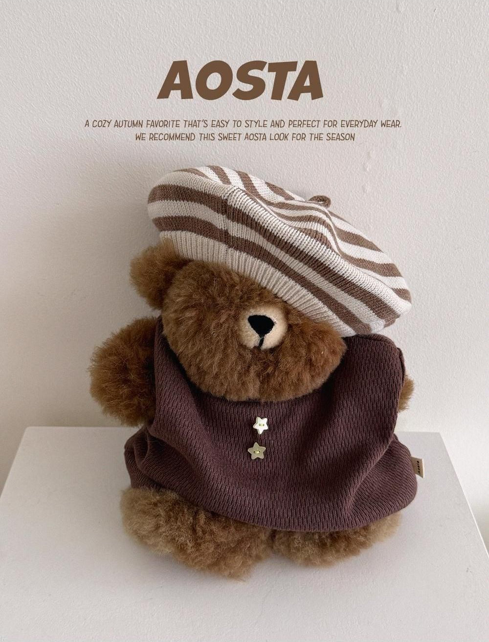 Knit Cookie Beret [Aosta]（2026AW） 15