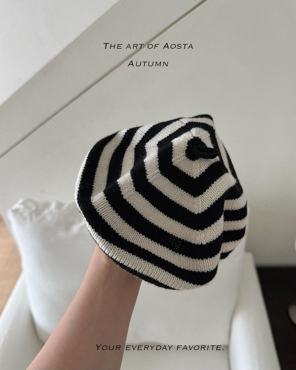 Knit Cookie Beret [Aosta]（2026AW） 20