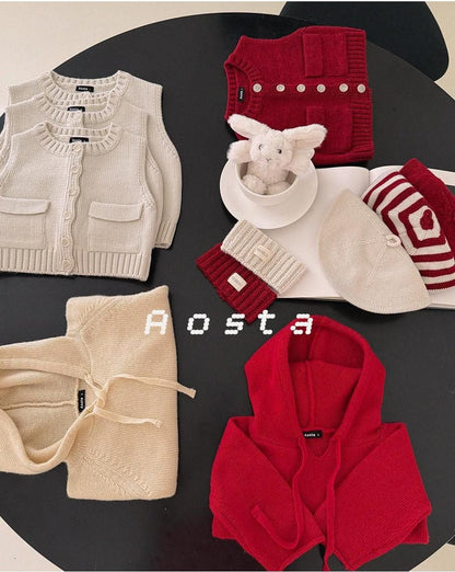 Knit Cookie Vest [Aosta]（2026AW） 6