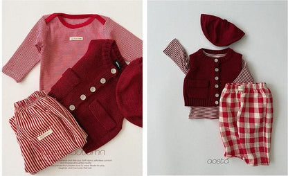 Knit Cookie Vest [Aosta]（2026AW） 12