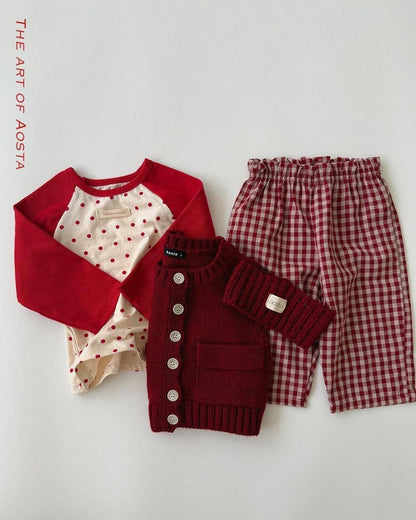 Knit Cookie Vest [Aosta]（2026AW） 15