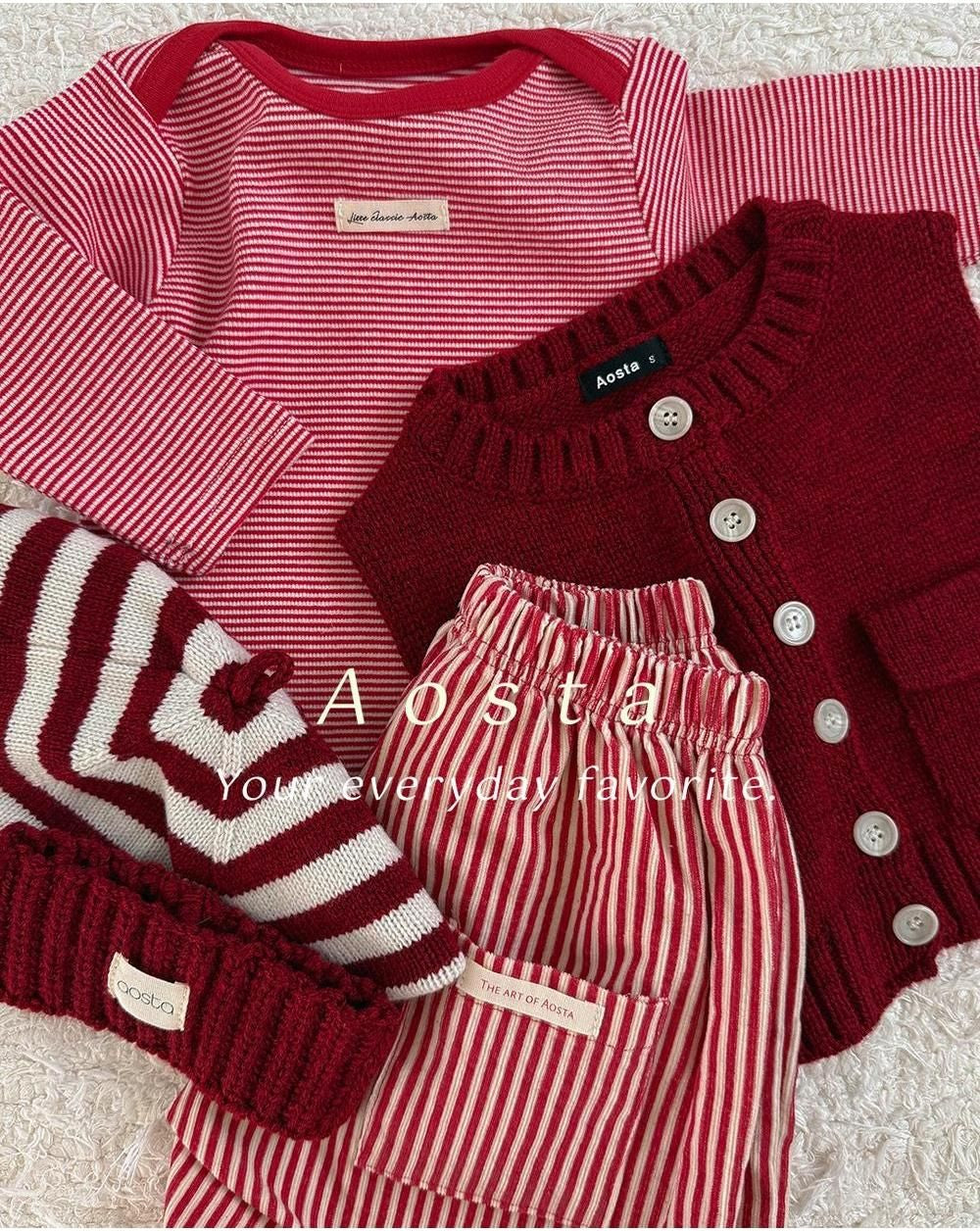Knit Cookie Vest [Aosta]（2026AW） 16