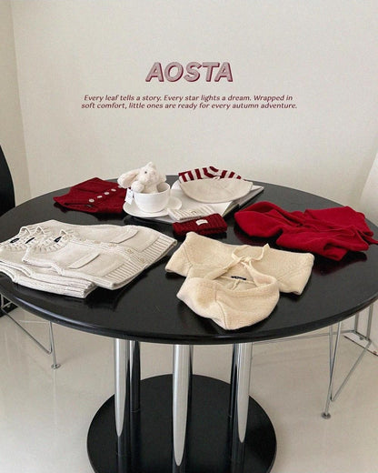 Knit Cookie Vest [Aosta]（2026AW） 18
