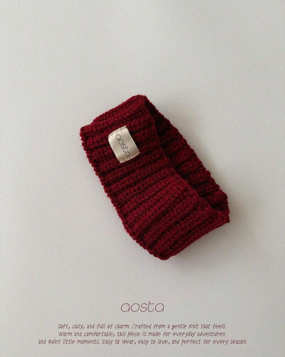 Knit Cookie Headband [Aosta]（2026AW） 4
