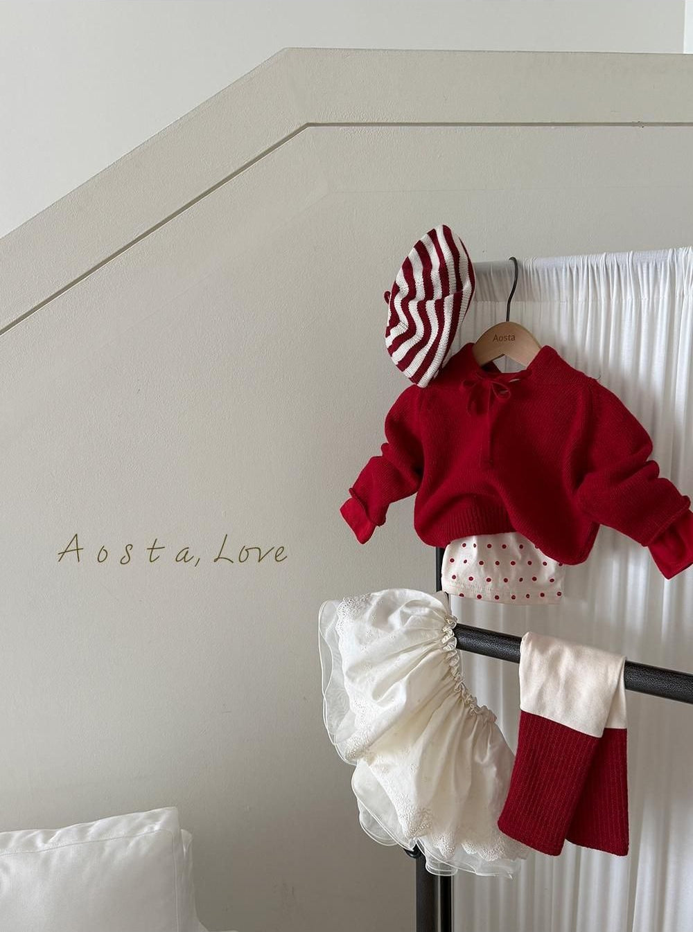 Knit Cookie Hoodie [Aosta]（2026AW） 12