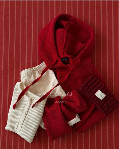 Knit Cookie Hoodie [Aosta]（2026AW） 14