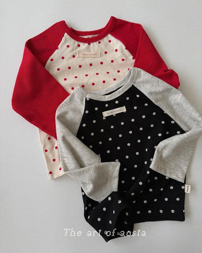 Dot Raglan Tee [Aosta]（2026AW） 2