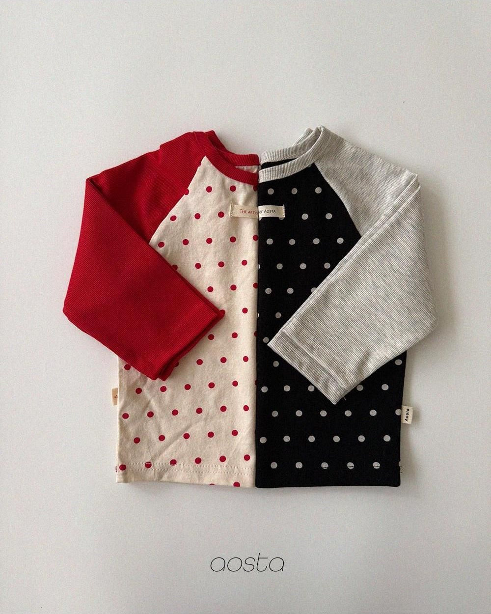 Dot Raglan Tee [Aosta]（2026AW） 3
