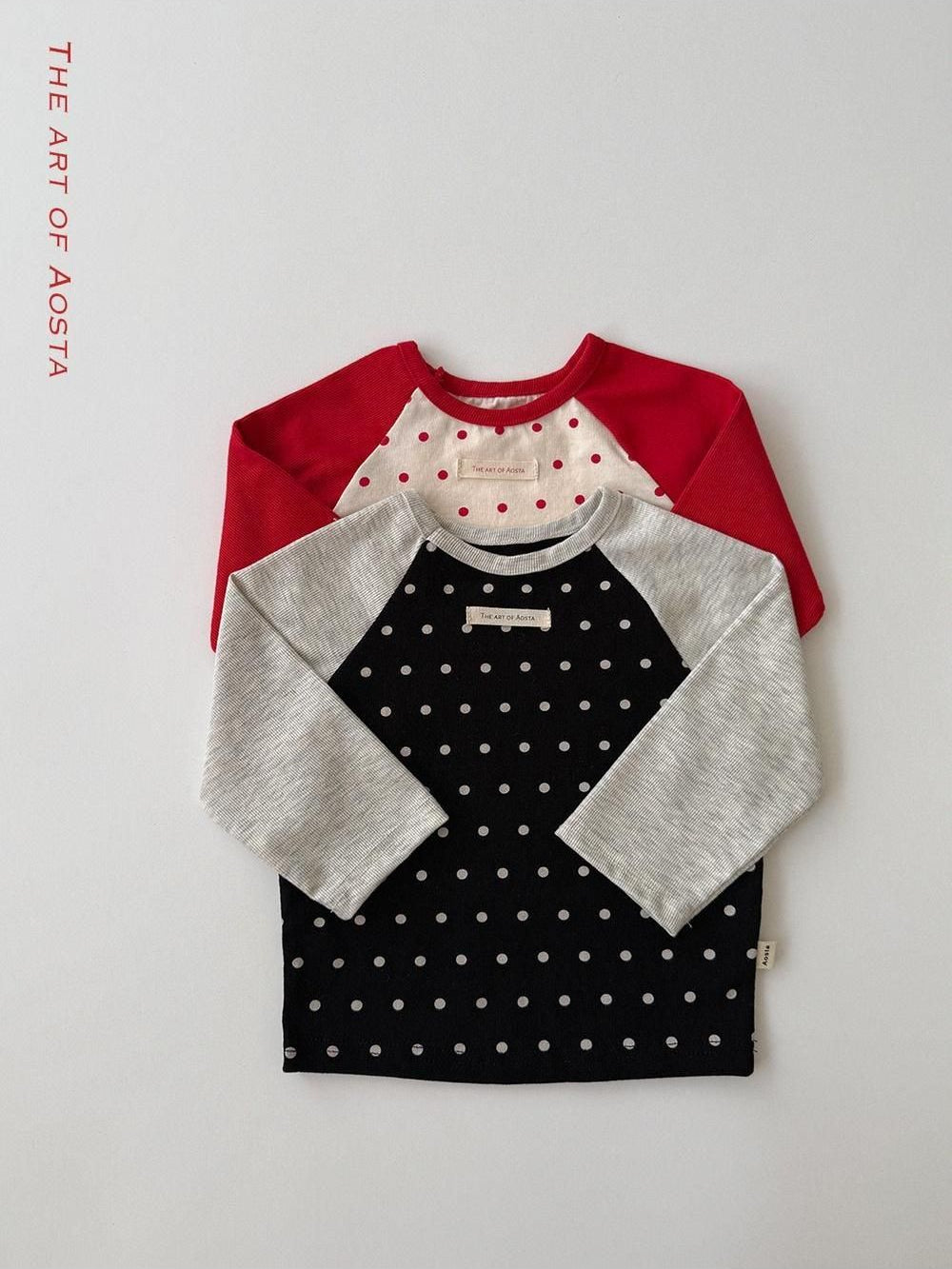 Dot Raglan Tee [Aosta]（2026AW） 5
