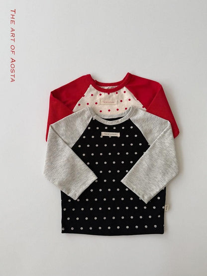 Dot Raglan Tee [Aosta]（2026AW） 5