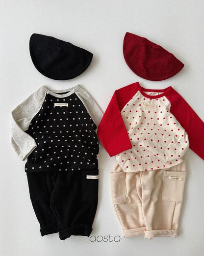 Dot Raglan Tee [Aosta]（2026AW） 6