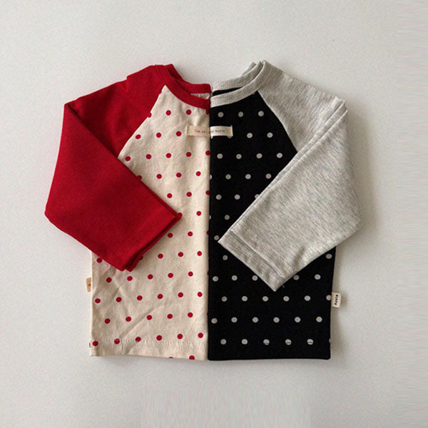 Dot Raglan Tee [Aosta]（2026AW） 1