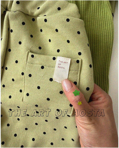 Dot Puffy Pants [Aosta]（2026AW） 11