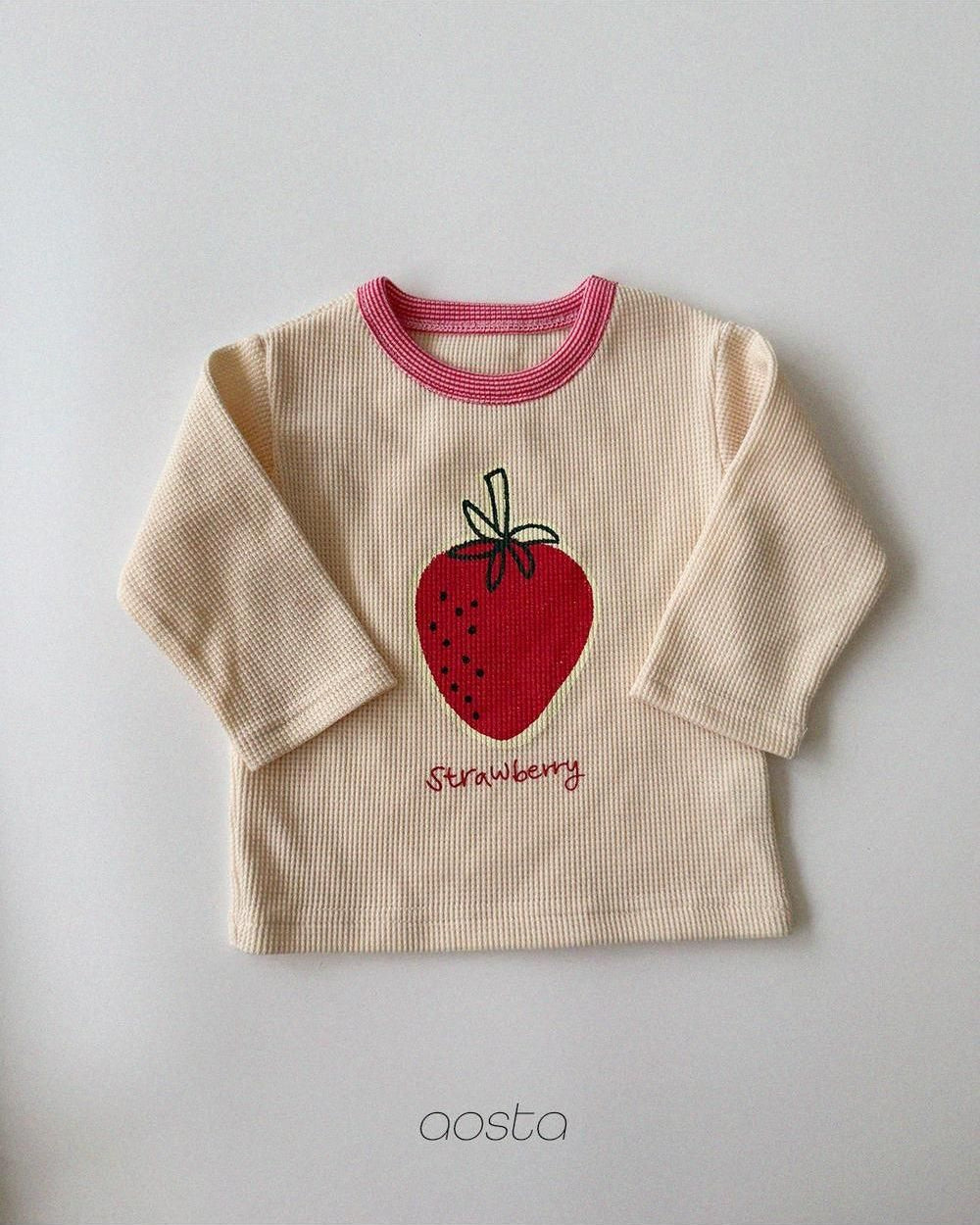 Strawberry Tee [Aosta]（2026AW） 7