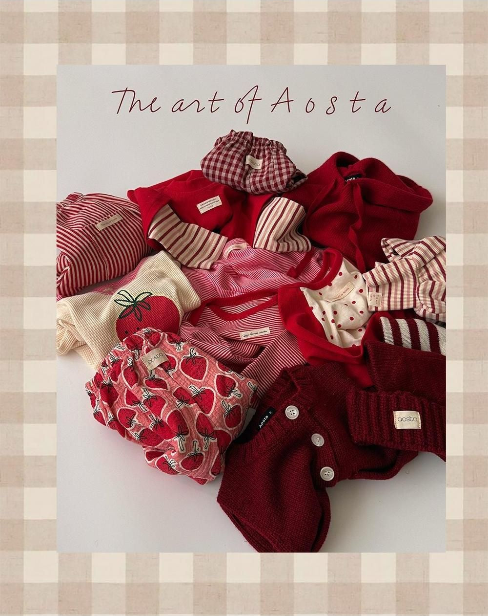 Strawberry Tee [Aosta]（2026AW） 14