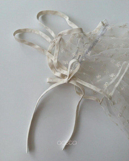 Ribbon Open Dress [Aosta]（2026AW） 3