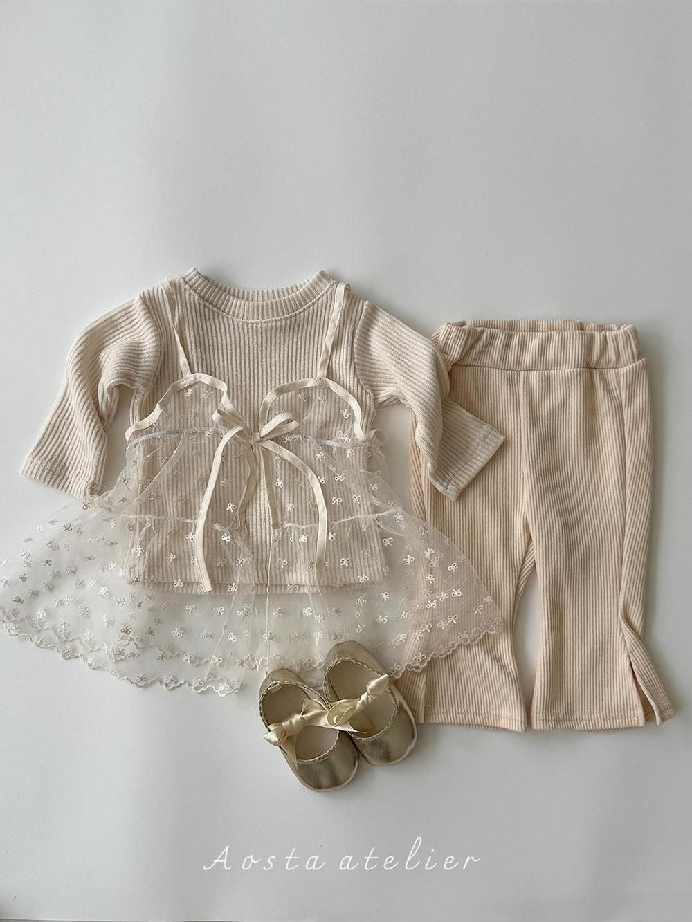 Ribbon Open Dress [Aosta]（2026AW） 16