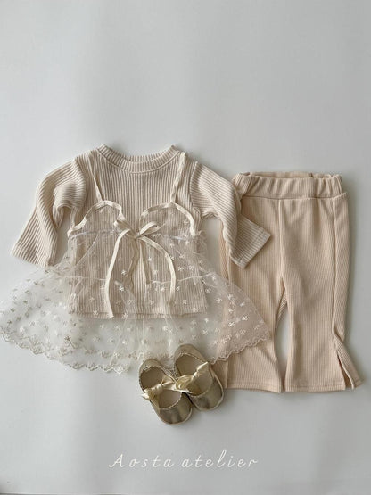 Ribbon Open Dress [Aosta]（2026AW） 16