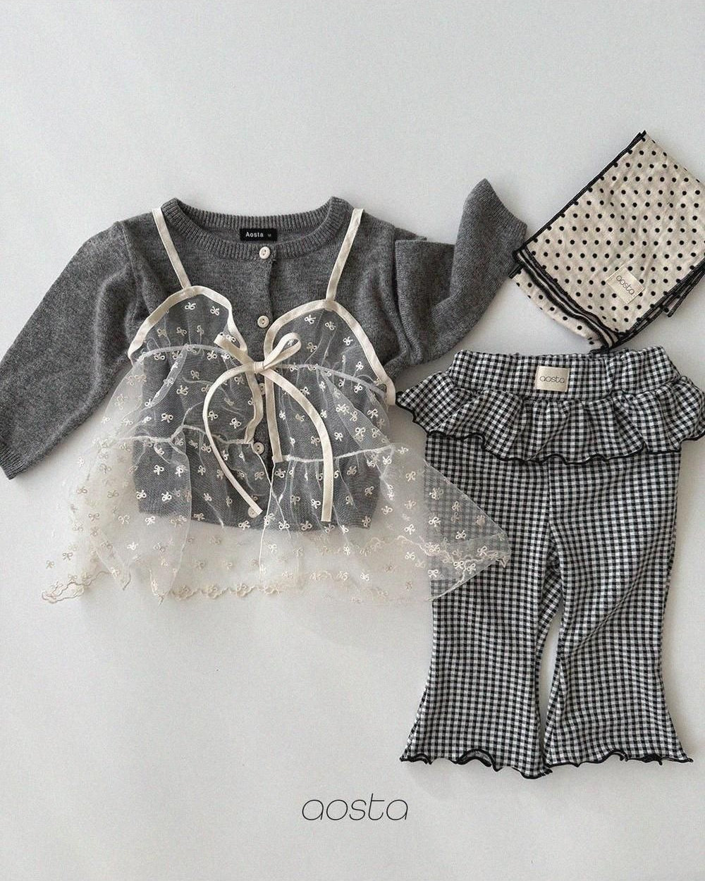 Ribbon Open Dress [Aosta]（2026AW） 17