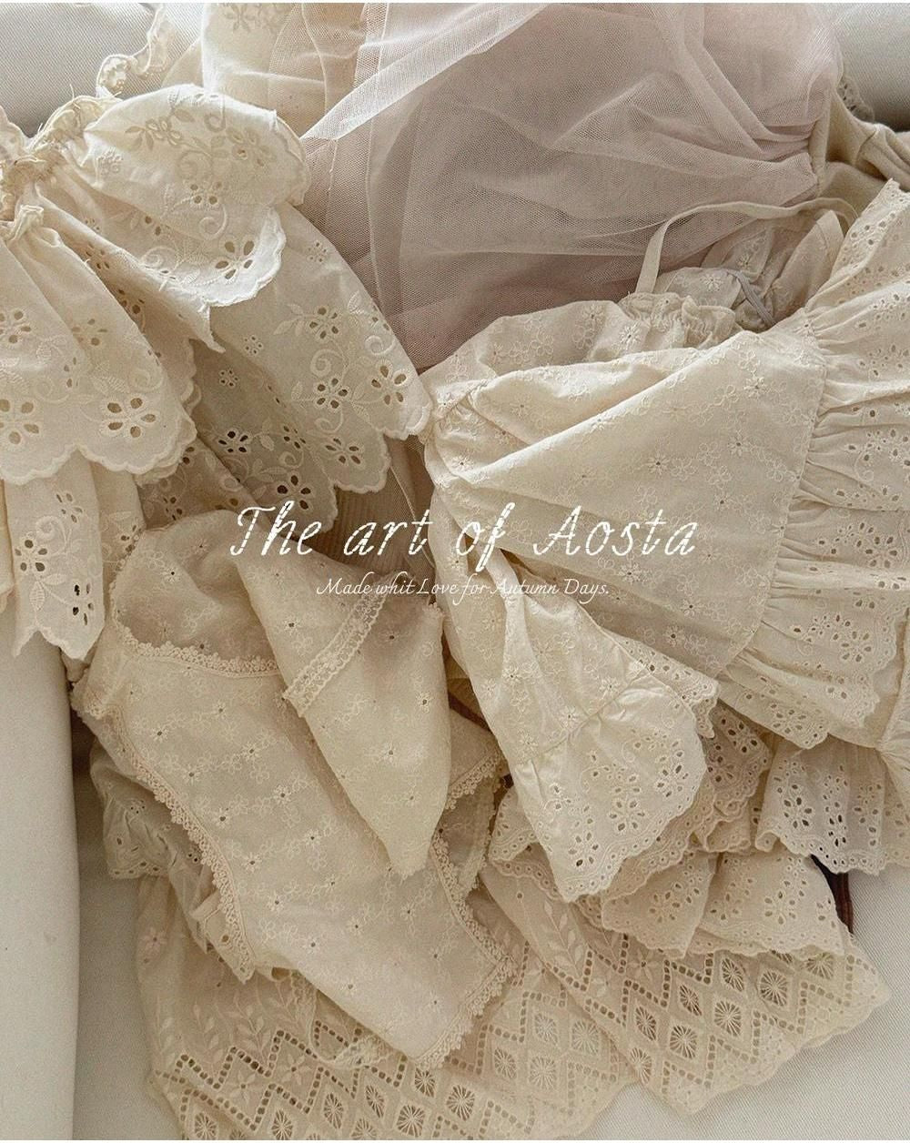 Lace Open Vest [Aosta]（2026AW） 13
