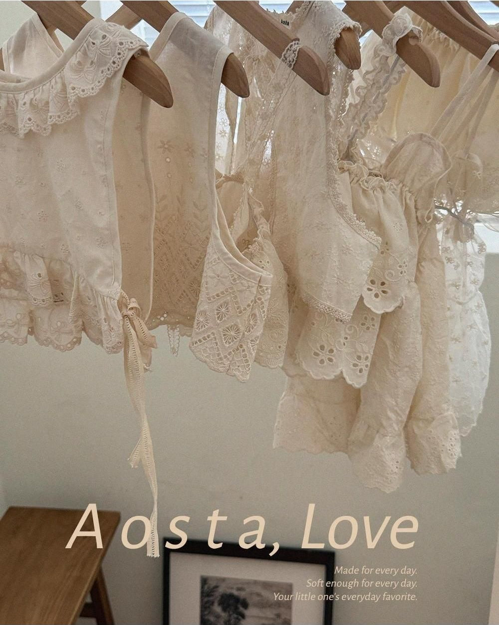 Lace Open Vest [Aosta]（2026AW） 14