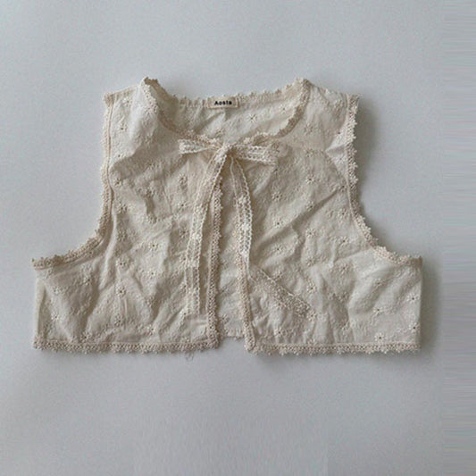Lace Open Vest [Aosta]（2026AW） 1