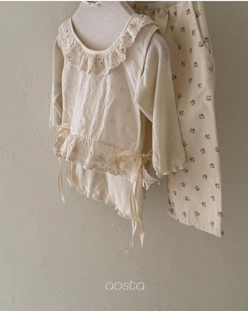 Lace Olivia Vest [Aosta]（2026AW） 5