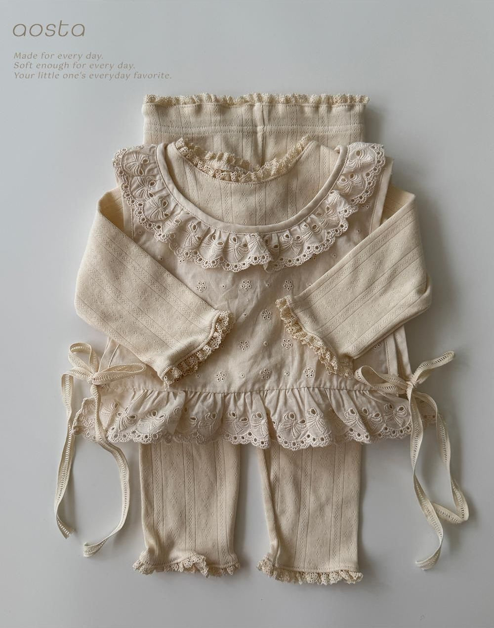 Lace Olivia Vest [Aosta]（2026AW） 17
