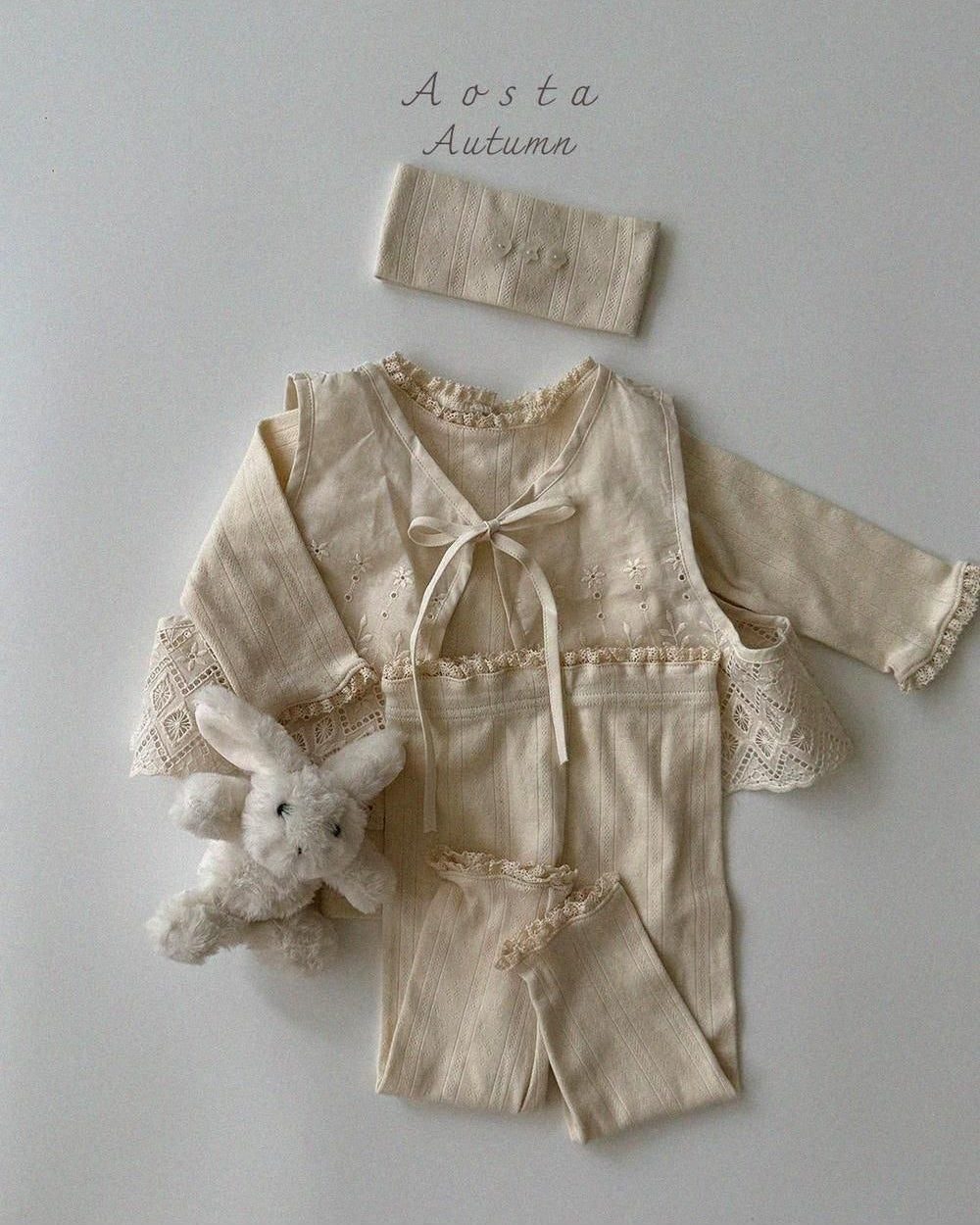 Lace Jenny Open Vest [Aosta]（2026AW） 10