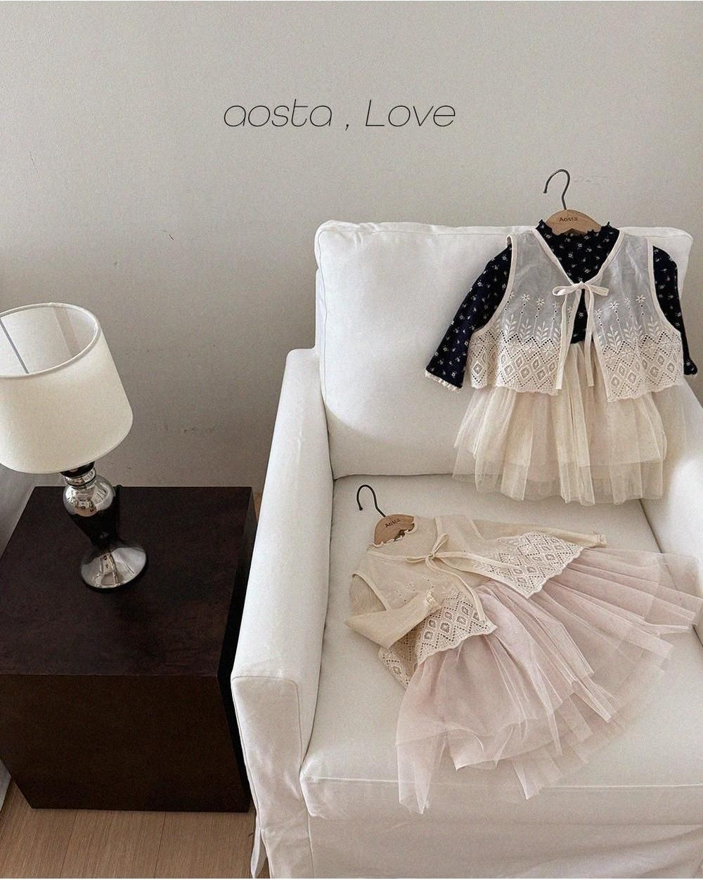 Lace Jenny Open Vest [Aosta]（2026AW） 13