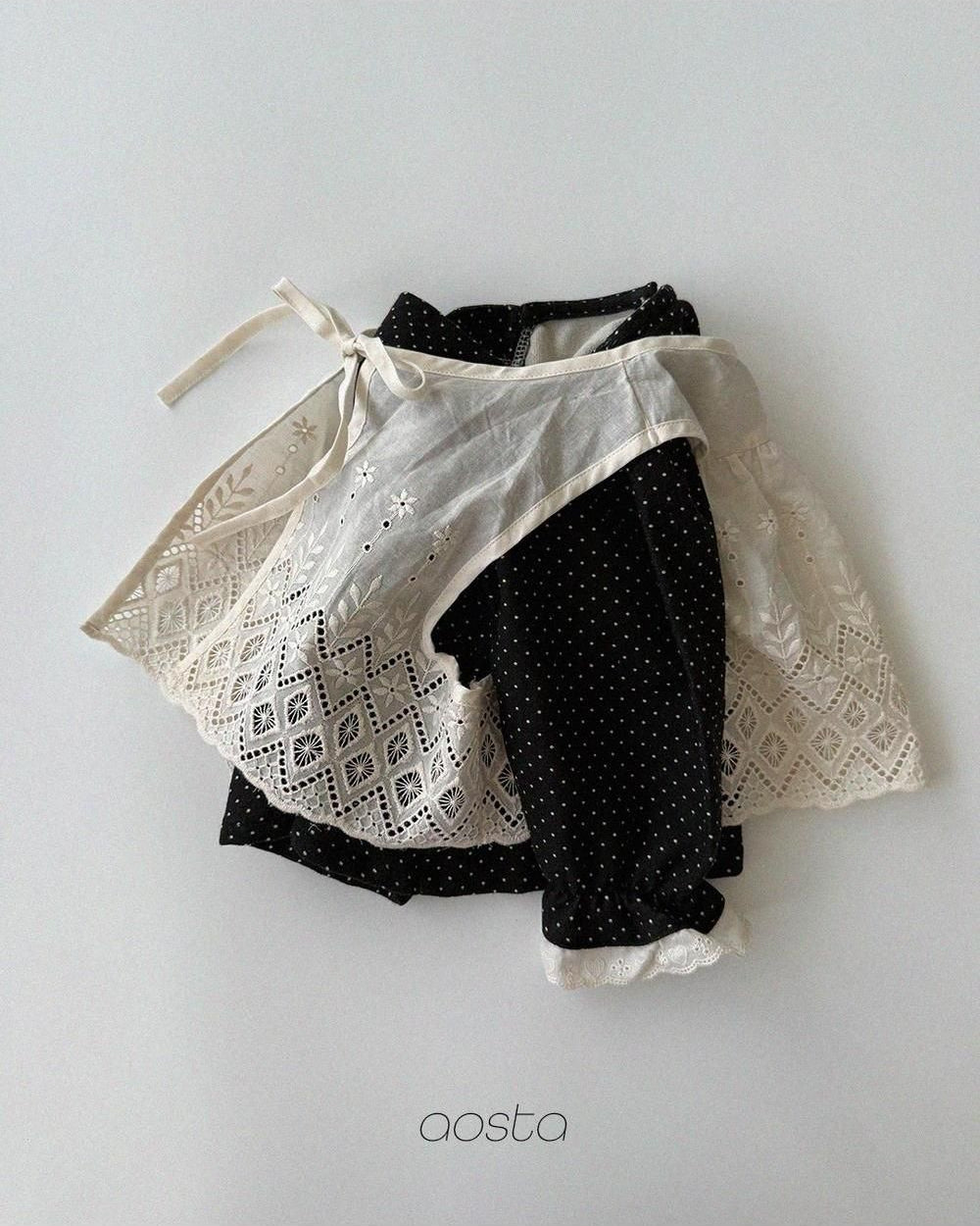 Lace Jenny Open Vest [Aosta]（2026AW） 14