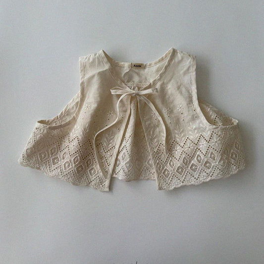 Lace Jenny Open Vest [Aosta]（2026AW） 1