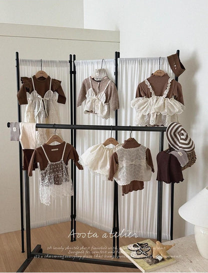 Lace Cotton Open Dress [Aosta]（2026AW） 20