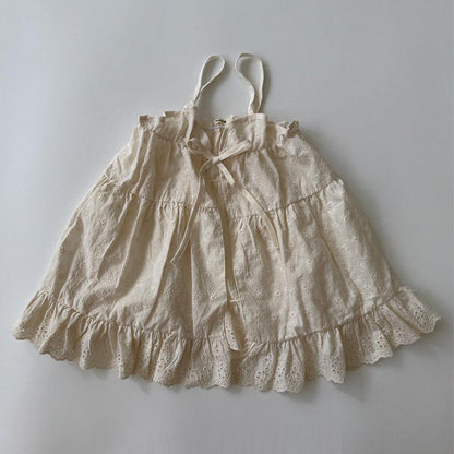 Lace Cotton Open Dress [Aosta]（2026AW） 1