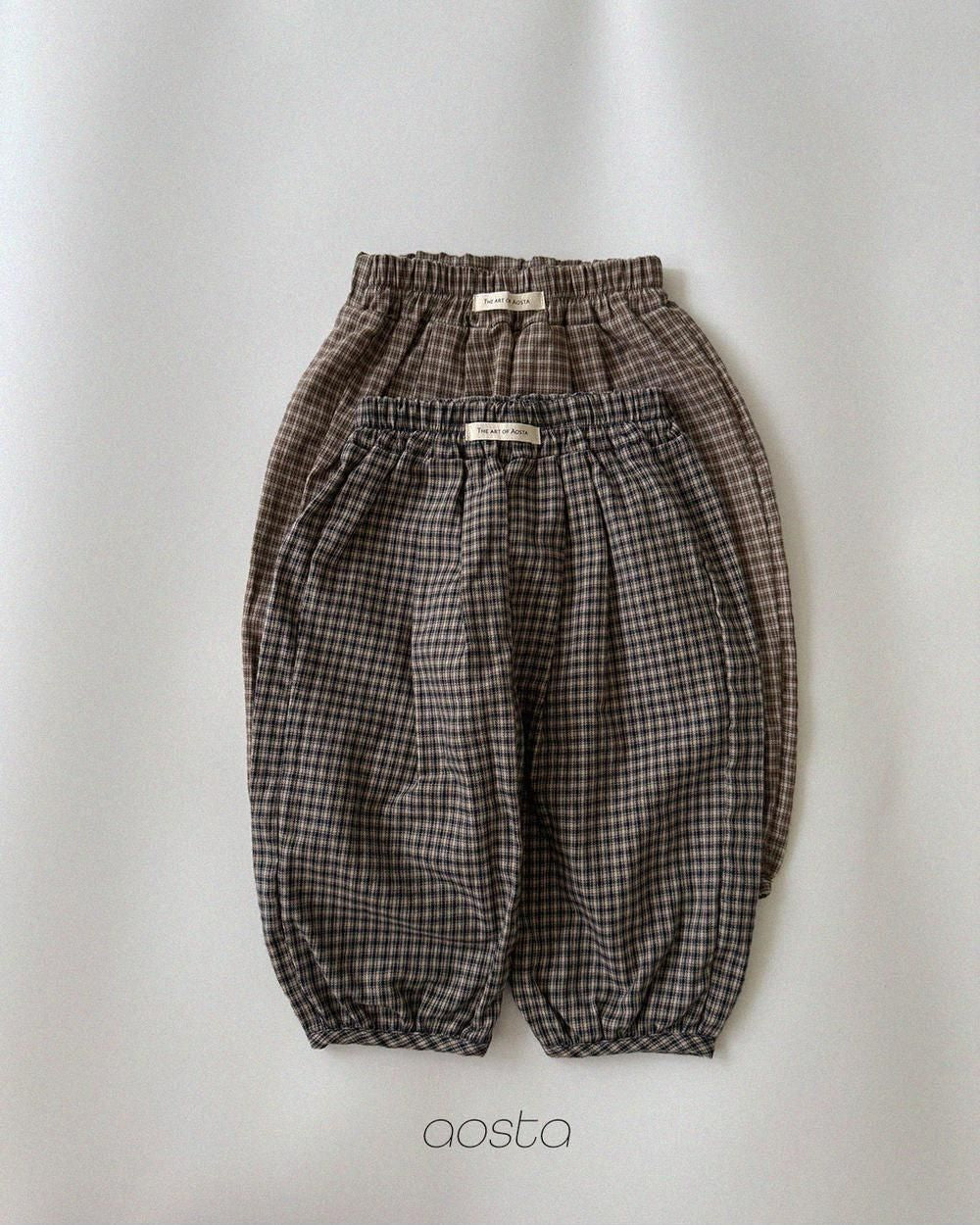 Mocha Balloon Pants [Aosta]（2026AW） 2